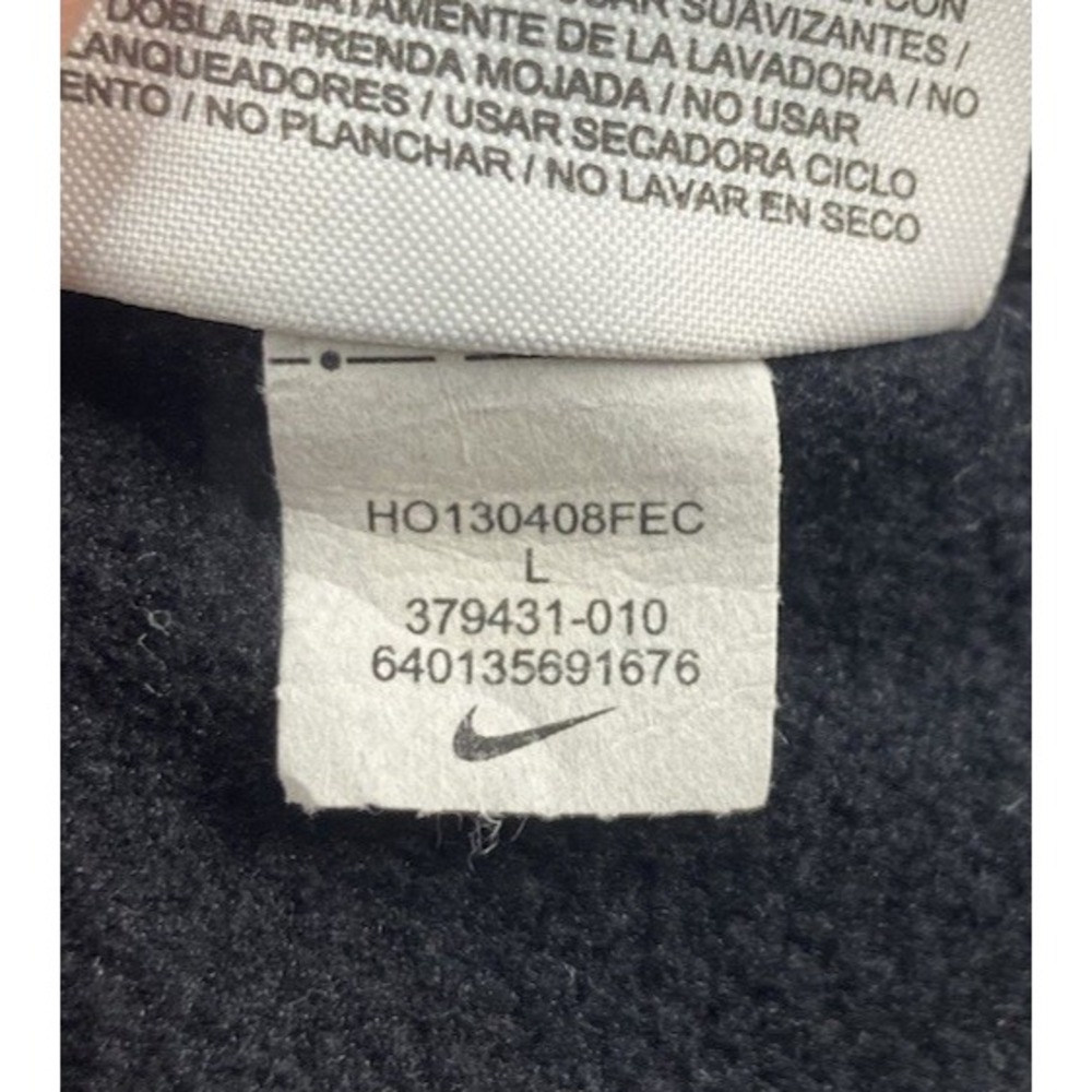 Nike Pants Mens Large‎ Black Sweats Therma Fit KO Knockout Gym Track Athleisure - Picture 13 of 14